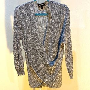 Faux wrap tunic